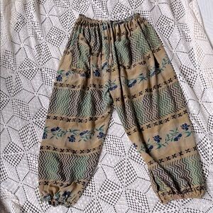 Kantha Bae silk joggers